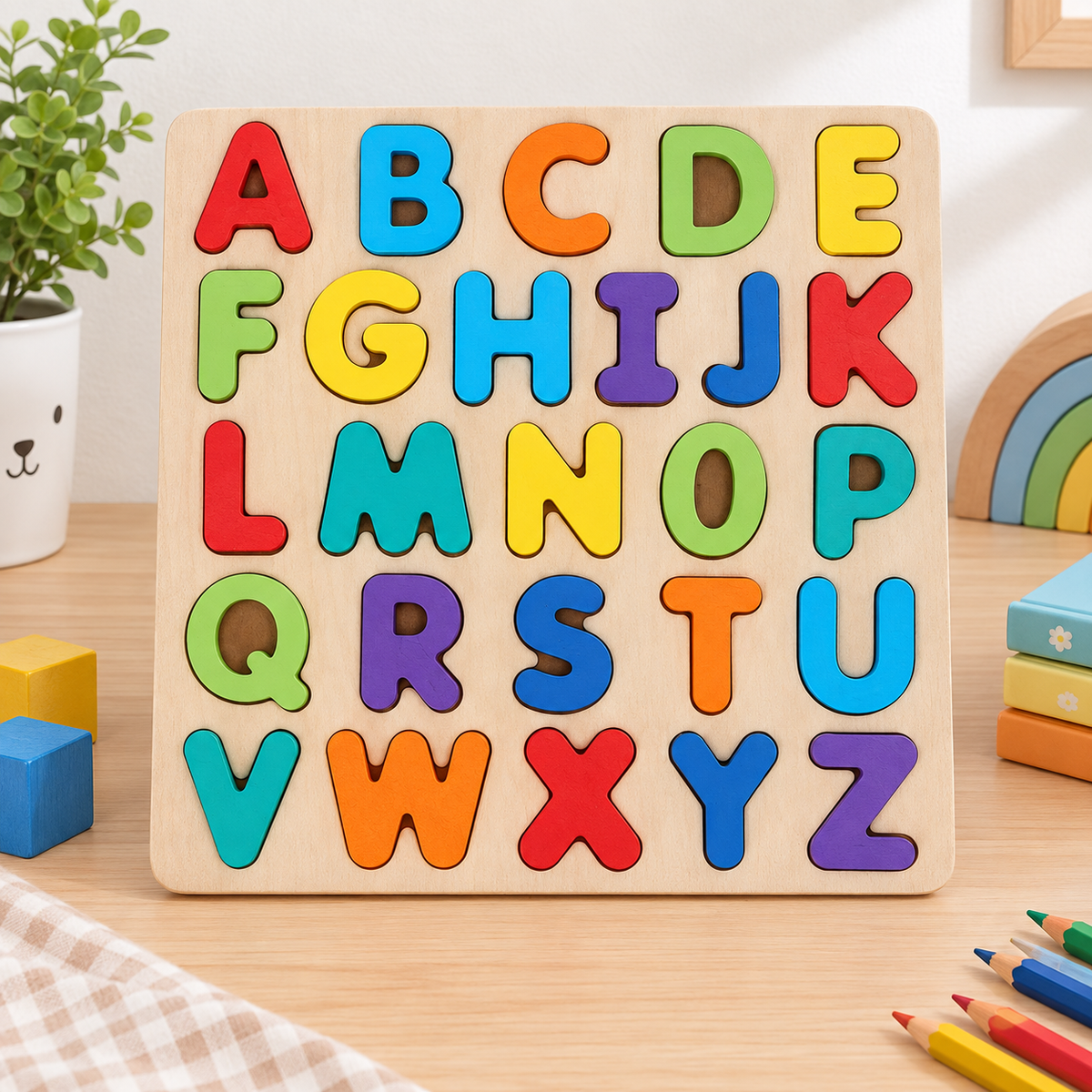 Wooden Alphabet Puzzle