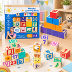 Wooden Learning Blocks Set