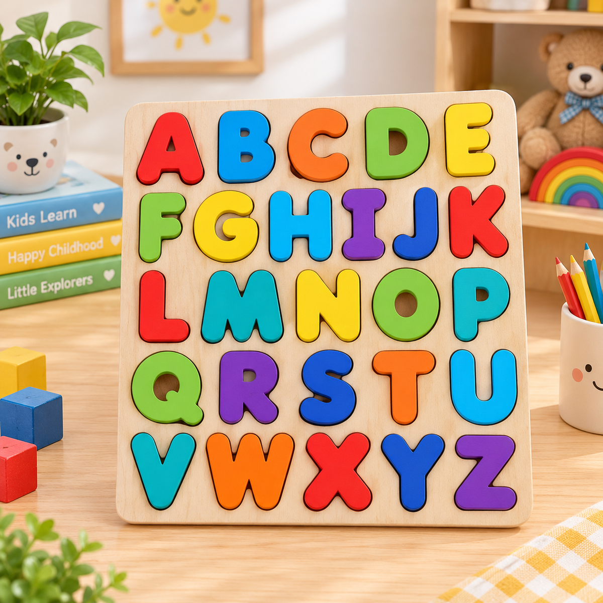 Wooden Alphabet Puzzle