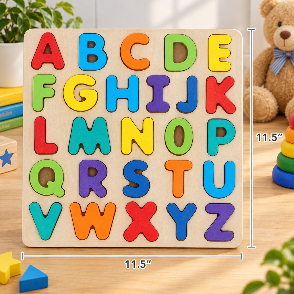 Wooden Alphabet Puzzle