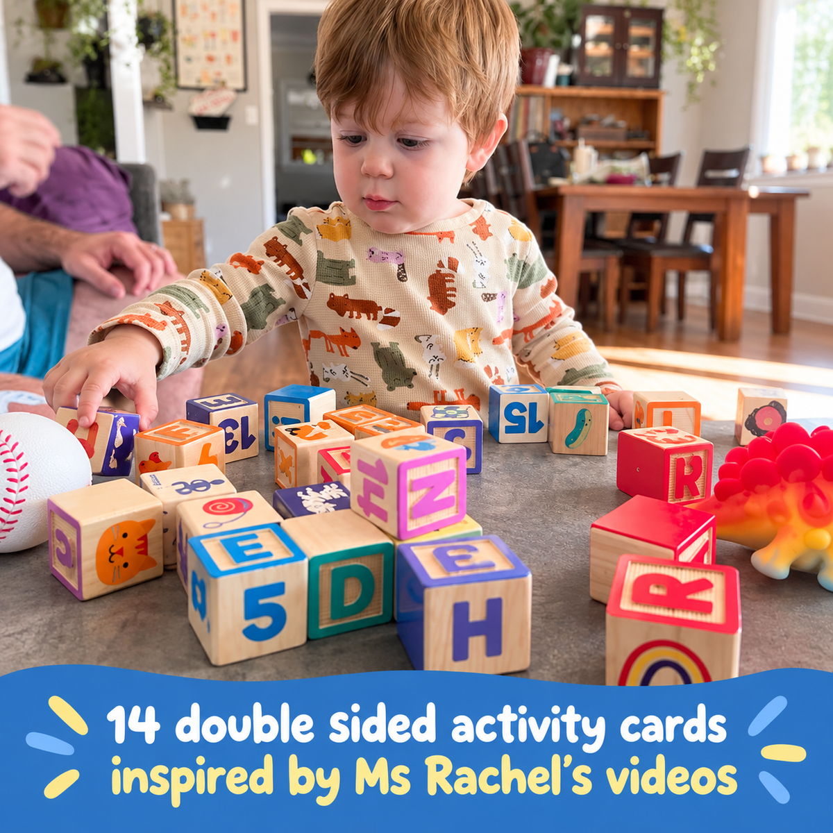 Wooden Learning Blocks Set